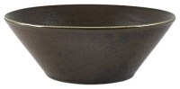Cinder Black Terra Conical Bowl
